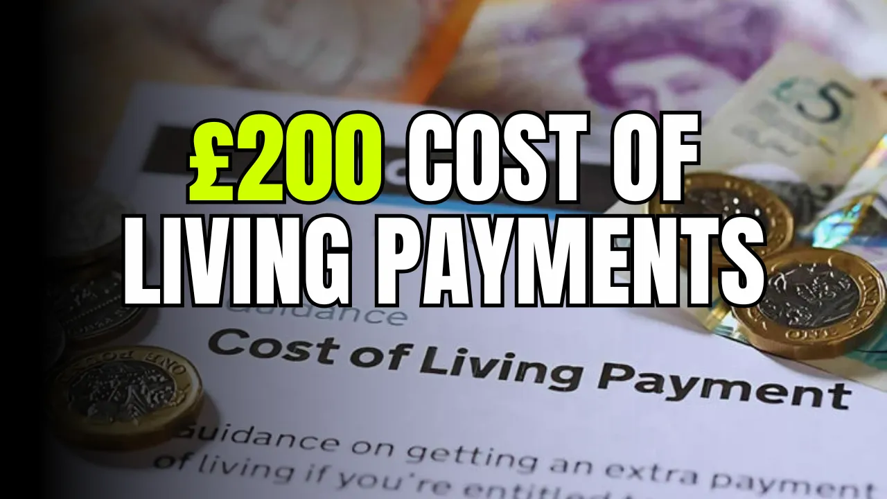 £200 Cost of Living Payments