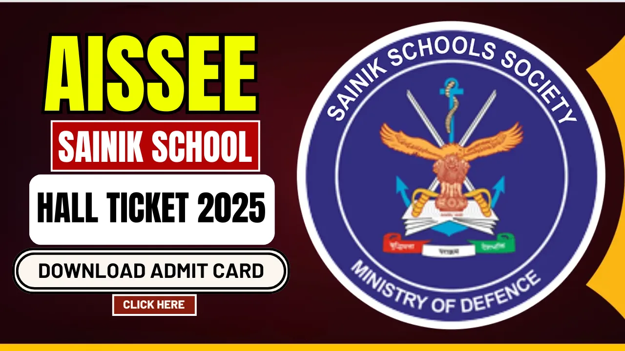 AISSEE Sainik School Admit Card 2025