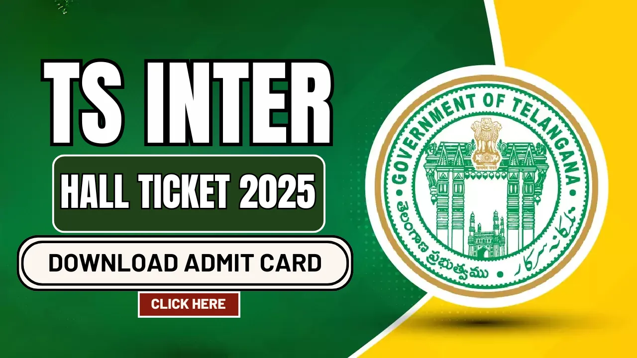 TS Inter Hall Ticket 2025