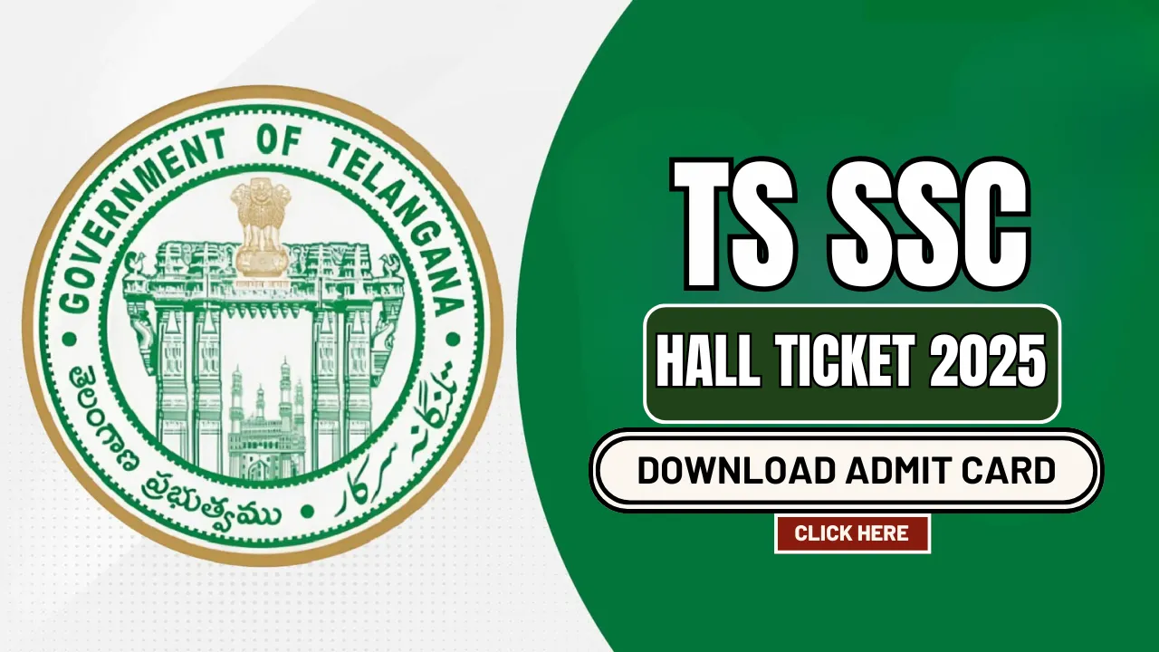 TS SSC Hall Ticket 2025